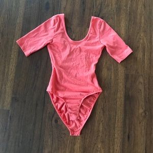 Coral Body Suit